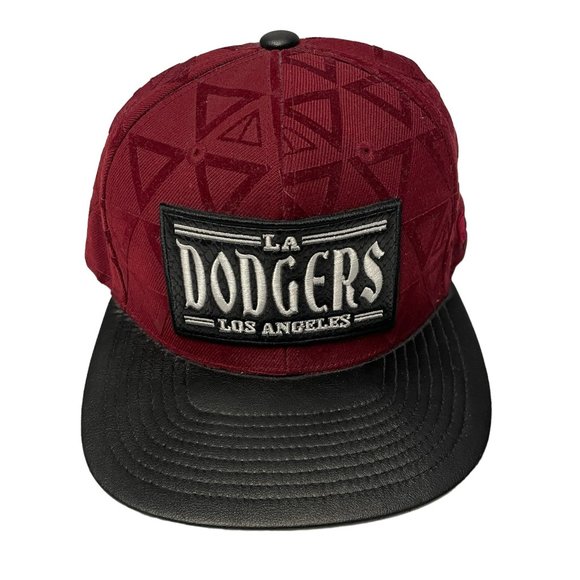 MLB LA Dodgers Snapback Baseball hat with flat brim - Picture 1 of 8
